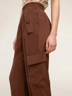 Pantaloni Cargo Satin Misto Modal -TraumKleid Verkäufe P036W000482N022 06I high res