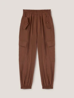 Pantaloni Cargo Satin Misto Modal -TraumKleid Verkäufe P036W000482N022 09S high res