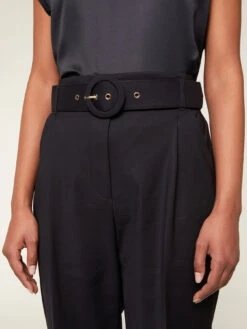 Pantaloni A Vita Alta Con Cintura -TraumKleid Verkäufe P061Q002581N033 06I high res