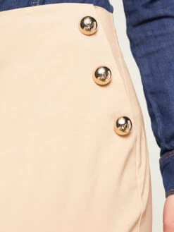 Pantaloni Skinny Con Motivo Laterale Di Bottoni -TraumKleid Verkäufe P075Q002641N002 06I high res