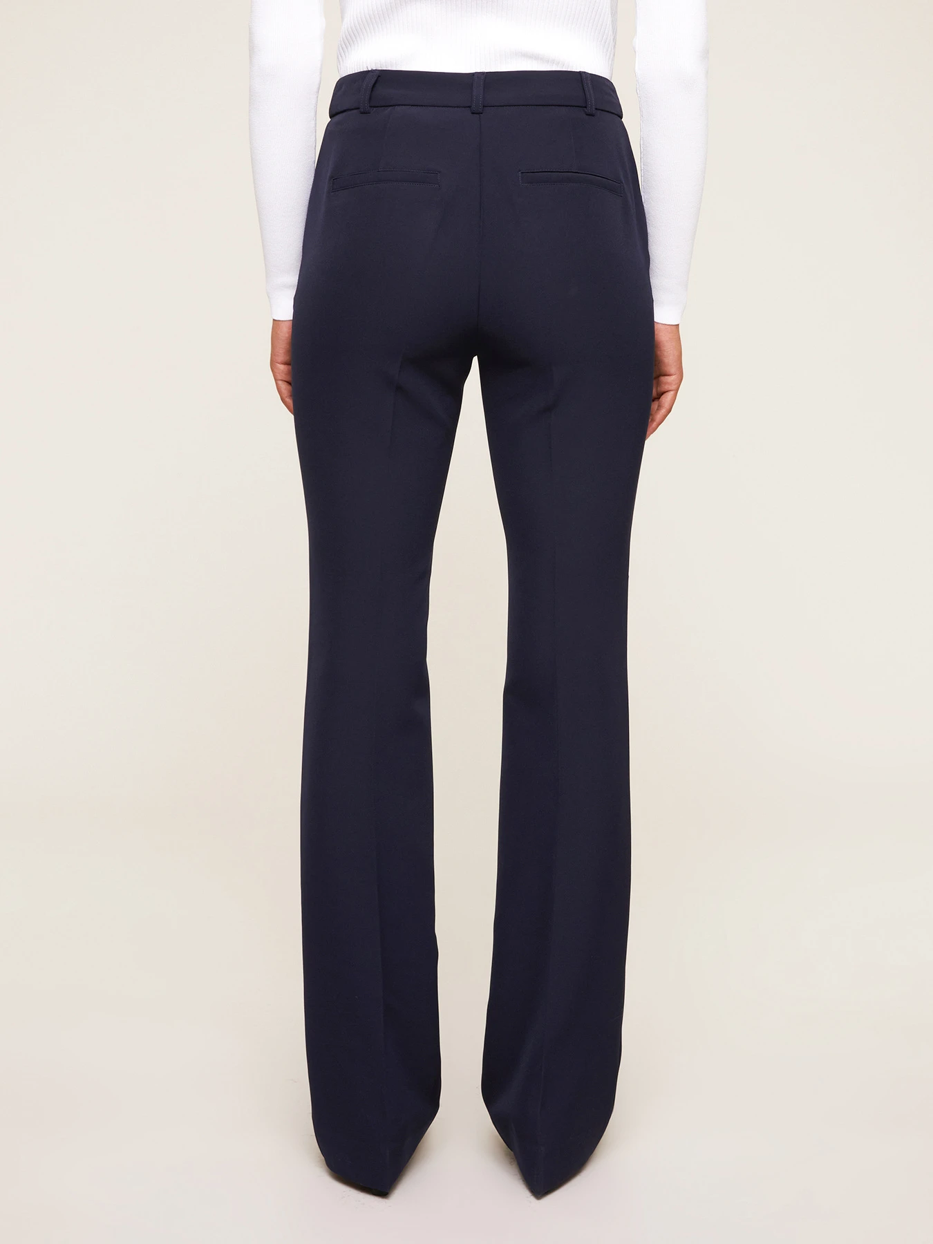 Pantaloni Flare In Tessuto Tecnico 4 Pantaloni Flare In Tessuto Tecnico – Bild 2