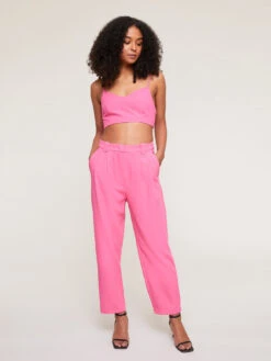 Pantaloni Con Pinces In Tela -TraumKleid Verkäufe P079Q002646N019 08I high res