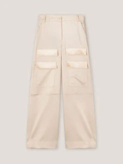 Pantaloni Cargo In Raso -TraumKleid Verkäufe P129Q002767N021 09S high res