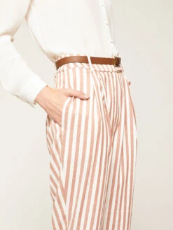 Pantaloni Con Pinces A Righe -TraumKleid Verkäufe P157Q002846N0V2 06I high res