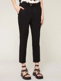 Pantaloni Regular In Cotone Stretch -TraumKleid Verkäufe P184Q002896N033 05I high res