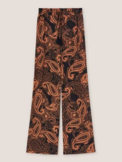 Pantaloni Palazzo Fluidi Fantasia Cashmere -TraumKleid Verkäufe P218W000460N0V7 09S high res