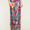 Pantaloni Larghi Fluidi Fantasia Floreale -TraumKleid Verkäufe P230Q002689N0V6 02I high res