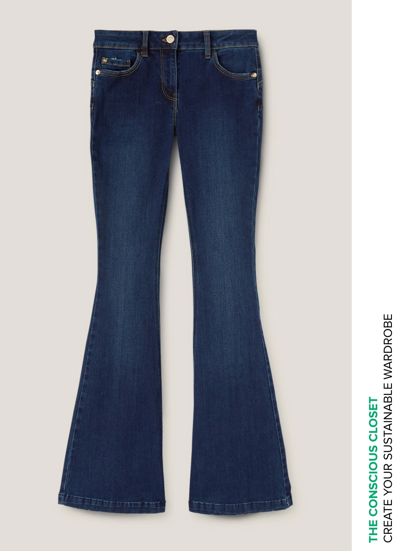 Jeans Flare Bianca 6 Jeans Flare Bianca – Bild 4