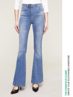 Jeans Flare Elle High Waist