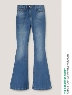 Jeans Flare Elle High Waist -TraumKleid Verkäufe P487Q202589N014 11S high res