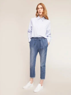 Joggers In Denim -TraumKleid Verkäufe P550Q002713N024 08I high res