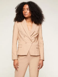 Blazer Sagomata Tinta Unita