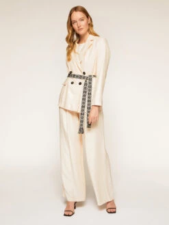 Giacca Sfoderata Con Cintura In Gros Grain -TraumKleid Verkäufe Q490Q100473N002 08I high res