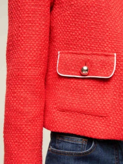 Giacca Corta In Tweed Con Tasche -TraumKleid Verkäufe Q495Q000429N016 11I high res