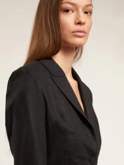 Giacca Spencer In Lino Viscosa -TraumKleid Verkäufe Q516Q100486N033 08I high res