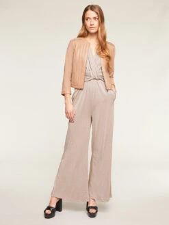 Giacca Corta Con Inserti In Tulle