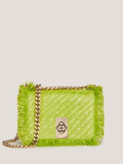 Mini City Bag In Rafia