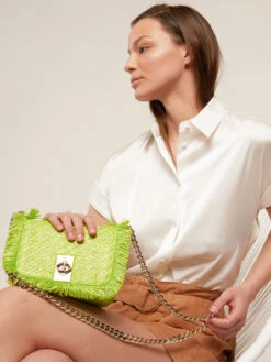 Mini City Bag In Rafia -TraumKleid Verkäufe Z273E601388N005 12I high res