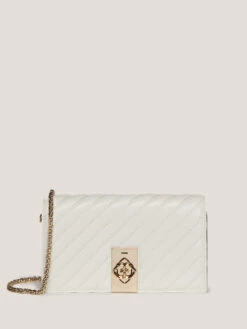 Wallet Bag In Similpelle Effetto Quilted