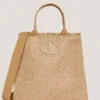 Tote Bag In Rafia Con Manici In Ecopelle -TraumKleid Verkäufe Z280E201365N002 01S high res