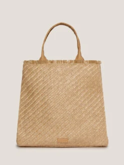 Tote Bag In Rafia Con Manici In Ecopelle -TraumKleid Verkäufe Z280E201365N002 07S high res