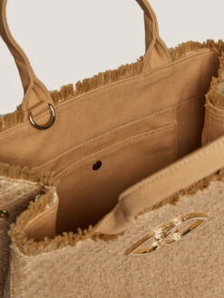 Tote Bag In Rafia Con Manici In Ecopelle -TraumKleid Verkäufe Z280E201365N002 10S high res